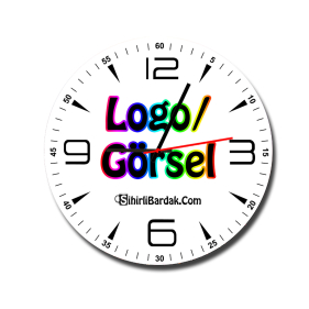 Kişiye Özel Ahşap Duvar Saati Baskı Kişiye Özel Ahşap Duvar Saati Baskı