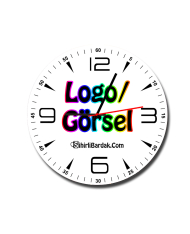 Kişiye Özel Cam Duvar Saati Baskı Kişiye Özel Cam Duvar Saati Baskı