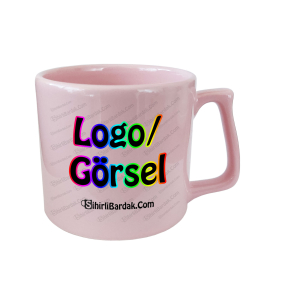 Toptan Pembe Nescafe Fincanı Baskı