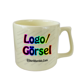 Toptan Sarı Nescafe Fincanı Baskı