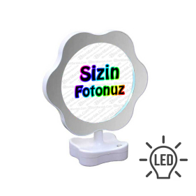 Led Işıklı Papatya Sihirli Ayna