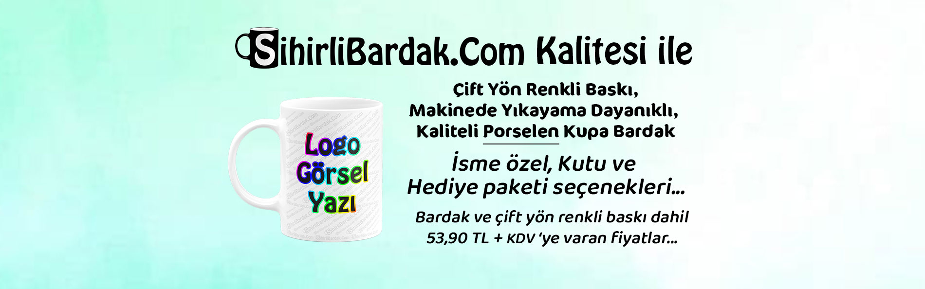 Kupa Bardak Baskı