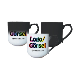 Kişiye Özel Oval Sihirli Kupa Bardak Baskı Kişiye Özel Oval Sihirli Kupa Bardak Baskı