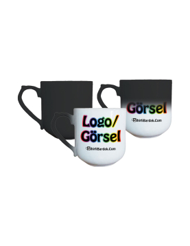 Kişiye Özel Oval Sihirli Kupa Bardak Baskı Kişiye Özel Oval Sihirli Kupa Bardak Baskı