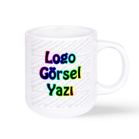 Kişiye Özel Yarı Oval Kupa Bardak Baskı Kişiye Özel Yarı Oval Kupa Bardak Baskı