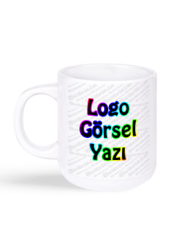 Kişiye Özel Yarı Oval Kupa Bardak Baskı Kişiye Özel Yarı Oval Kupa Bardak Baskı