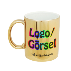 Toptan Altın Yaldızlı Kupa Bardak Baskı