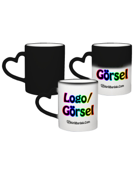 Toptan Kalp Kulplu Sihirli Kupa Bardak Baskı Toptan Kalp Kulplu Sihirli Kupa Bardak Baskı