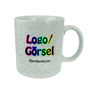 Toptan Yeşil Kupa Bardak Baskı