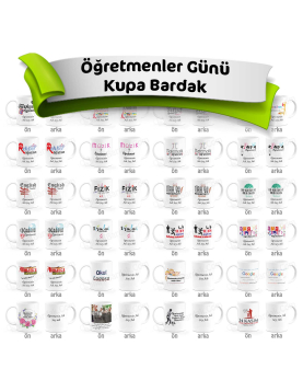 Öğretmenler Günü Kupa Bardak Baskı